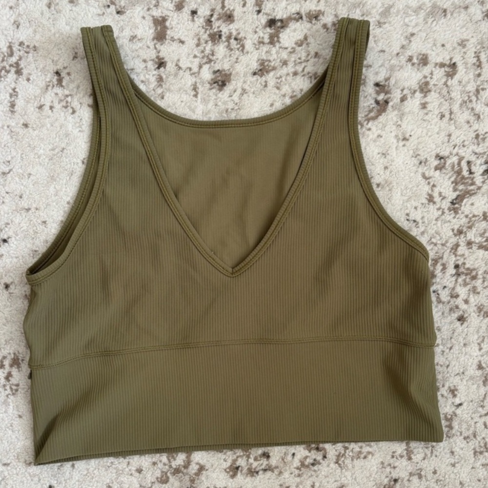 Lululemon Power Pivot Ribbed Tank Top